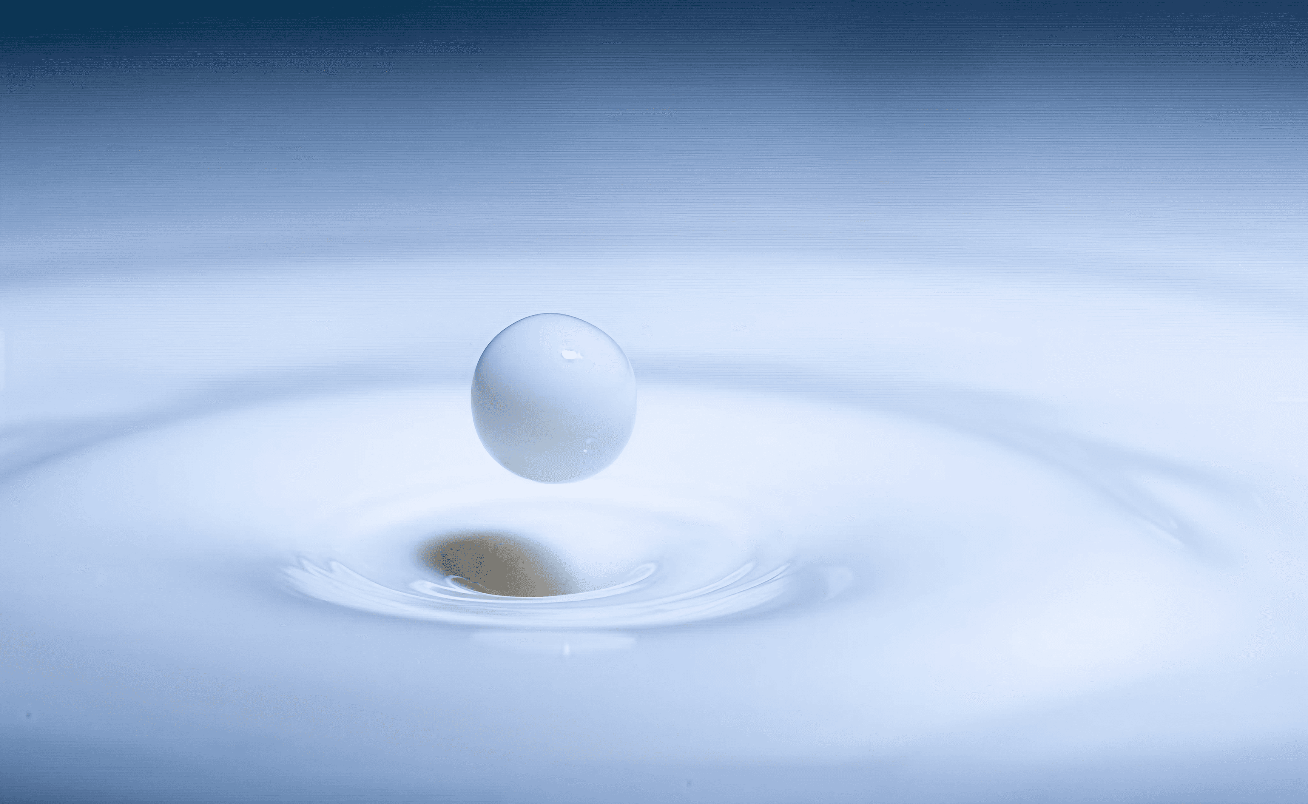 Ilustração em 3d de um liquido branco leite