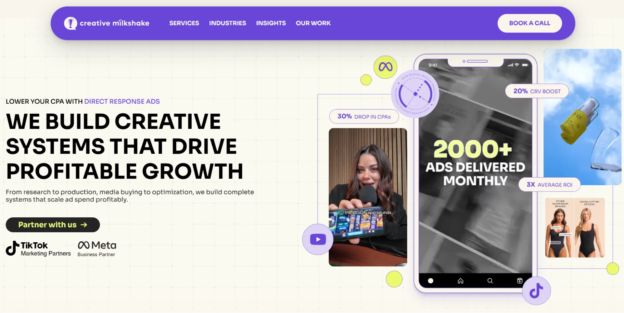 Top Performance Marketing Agency in the United States - Creative Milkshake