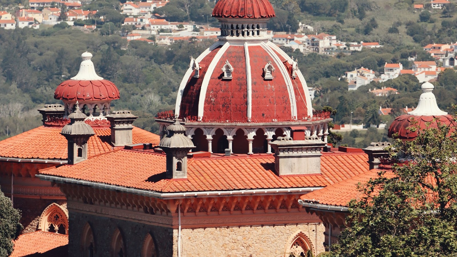 Monserrate Palace and gardens in Sintra
