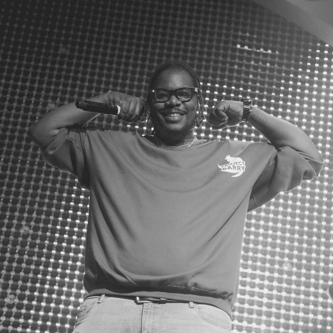 cool image of a guy posing in a vintage car