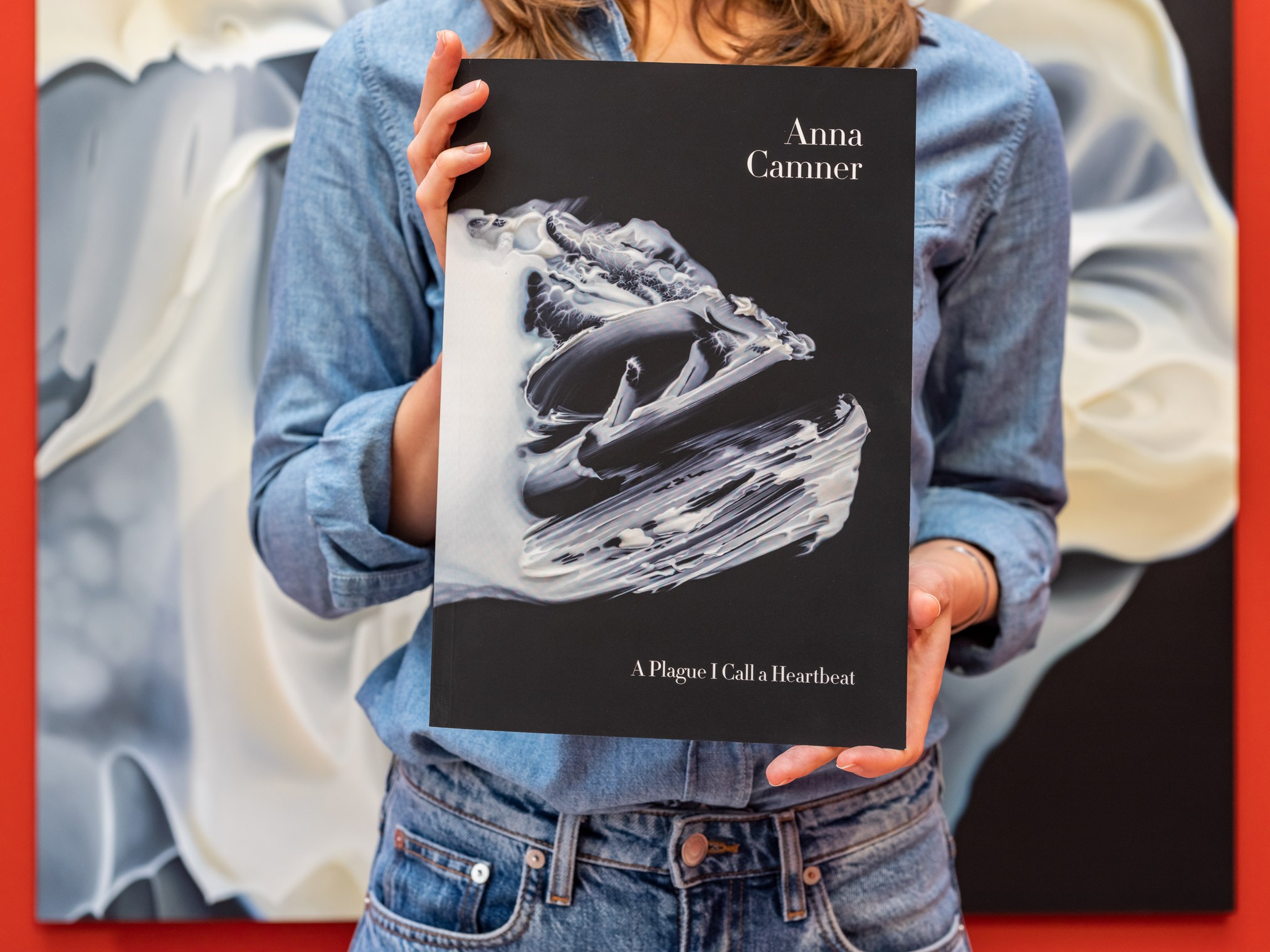 Book cover, catalogue for artist Anna Camner