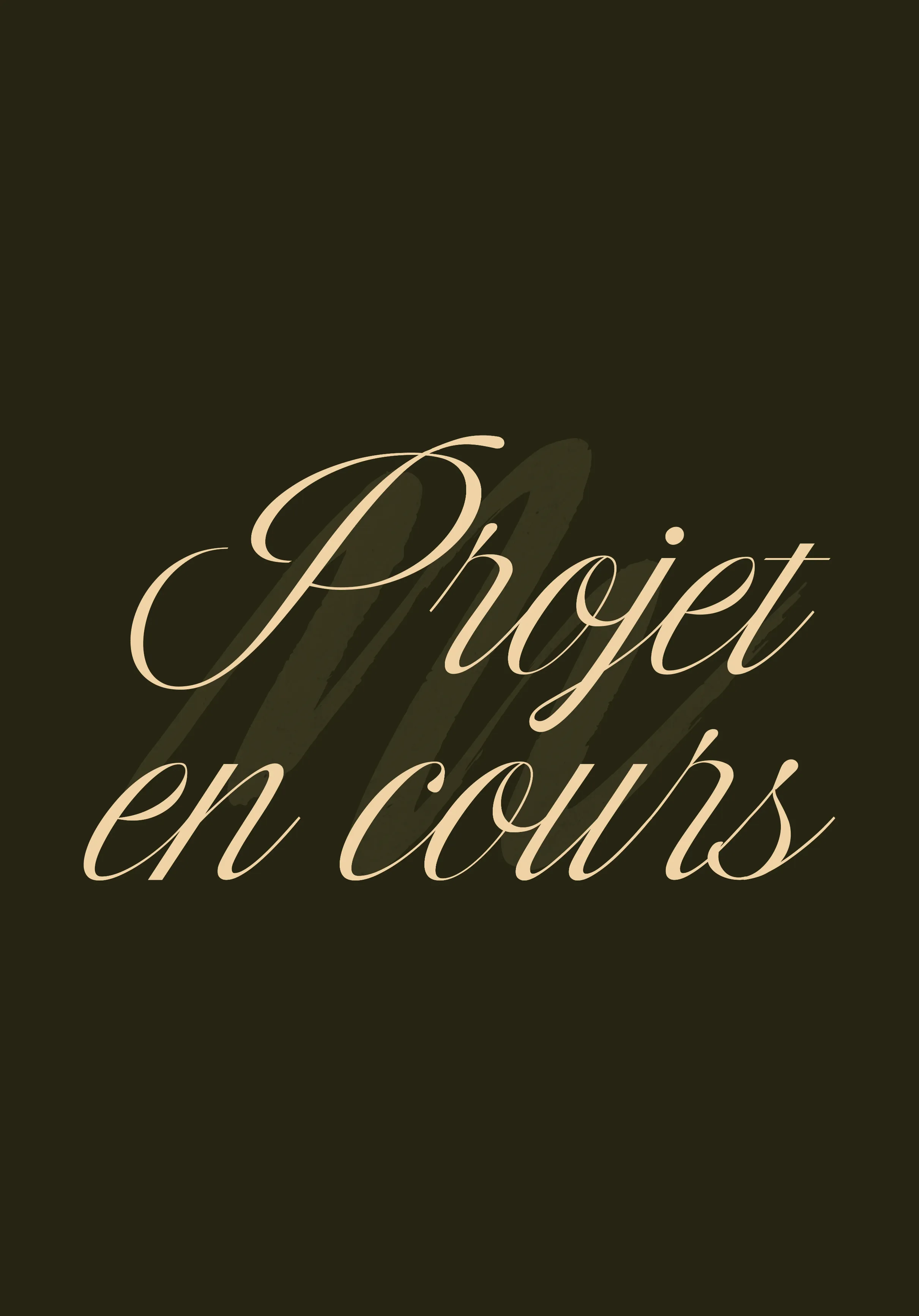 visuel projet en cours