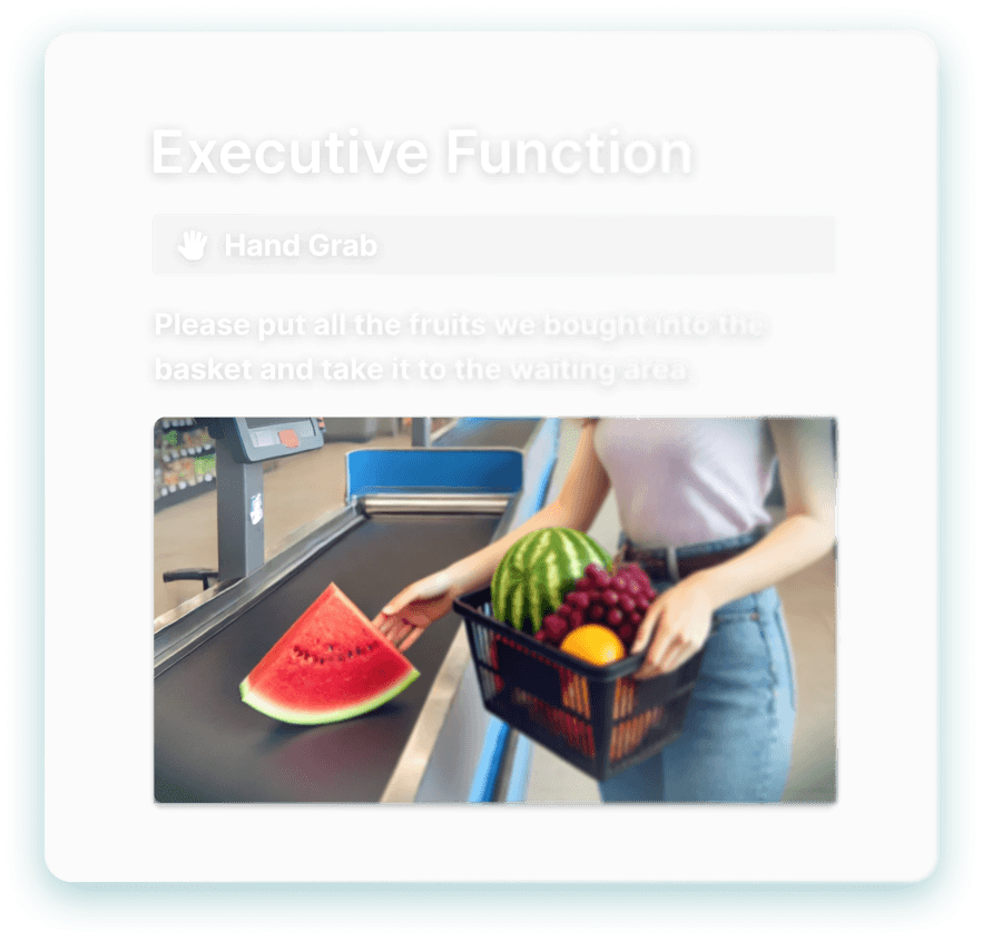 Executive Function Task UI