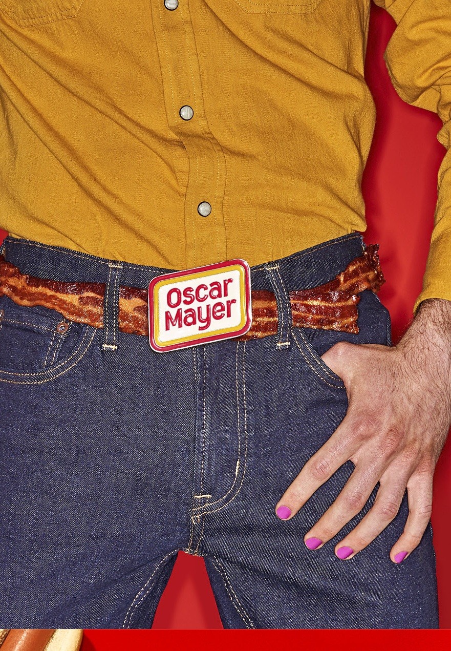 Oscar Mayer bacon styling detail