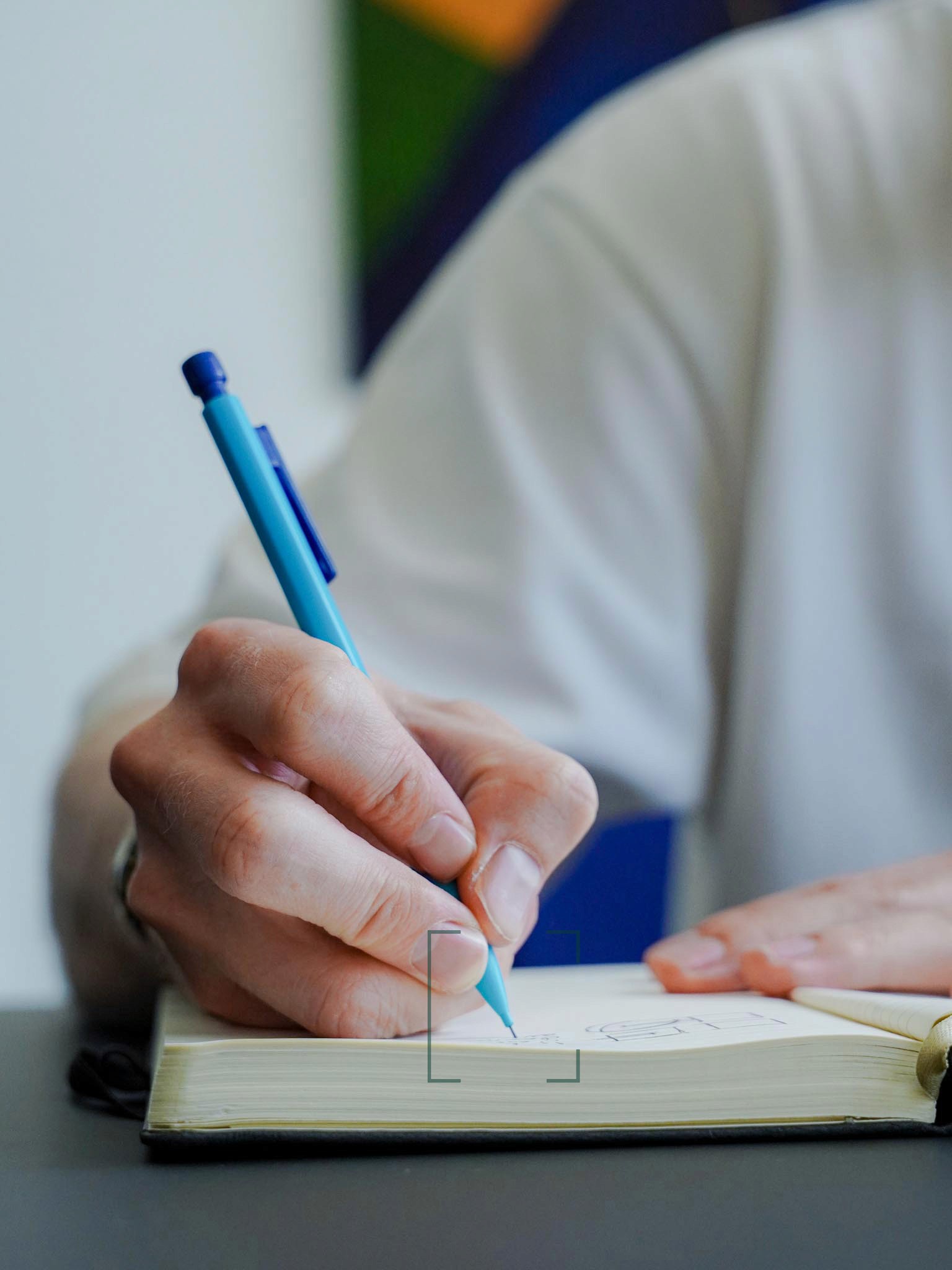 Framer Holding Strawberries