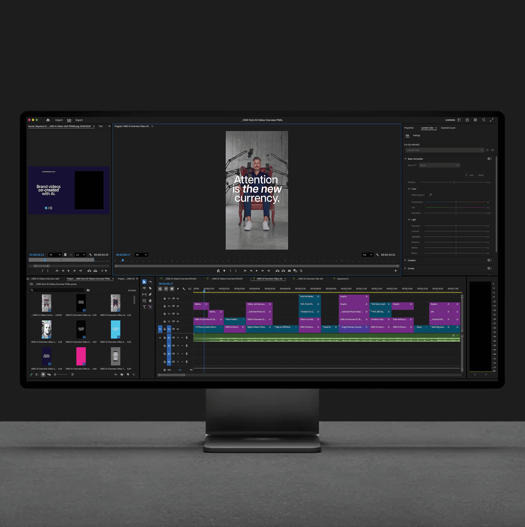 Professional headshot of a brunette woman in a white shirt, arms crossed, on a clean minimal background.