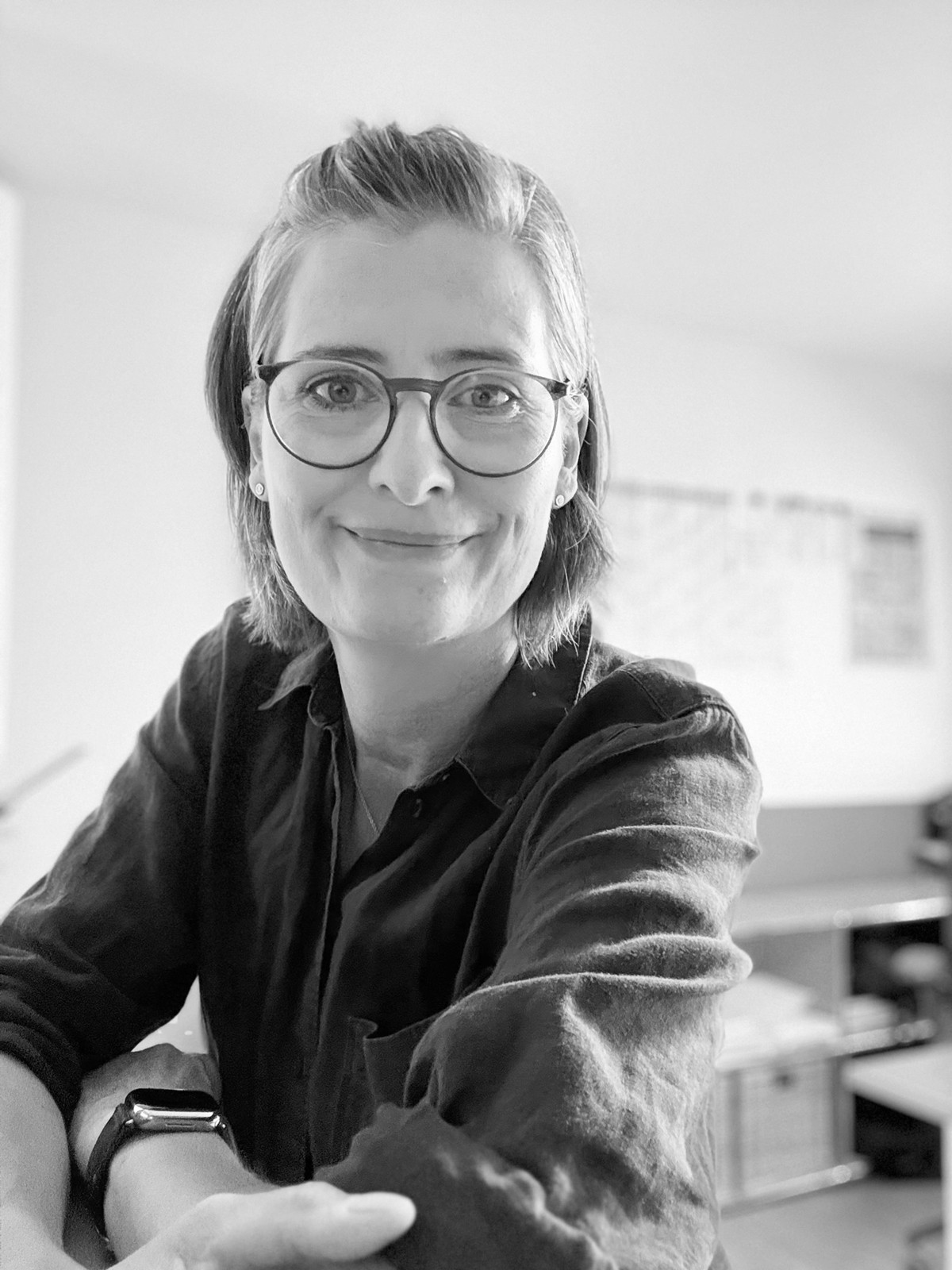Porträt von Tanja Beinker, Architektin und Geschäftsführerin des Büros Beinker Architektur