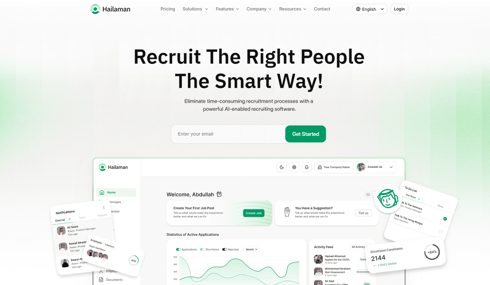 Pricing section design