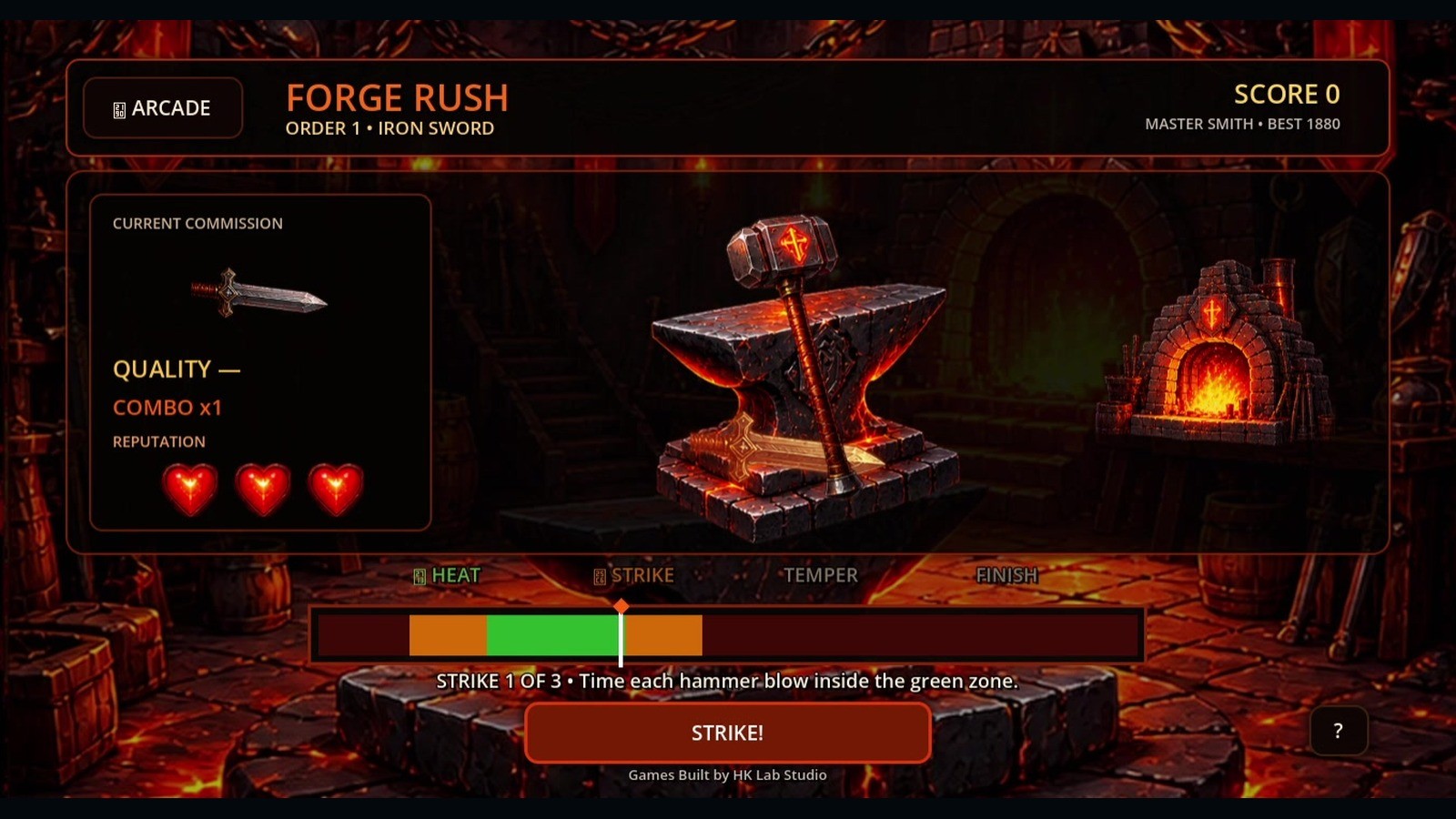 Forge Rush game preview