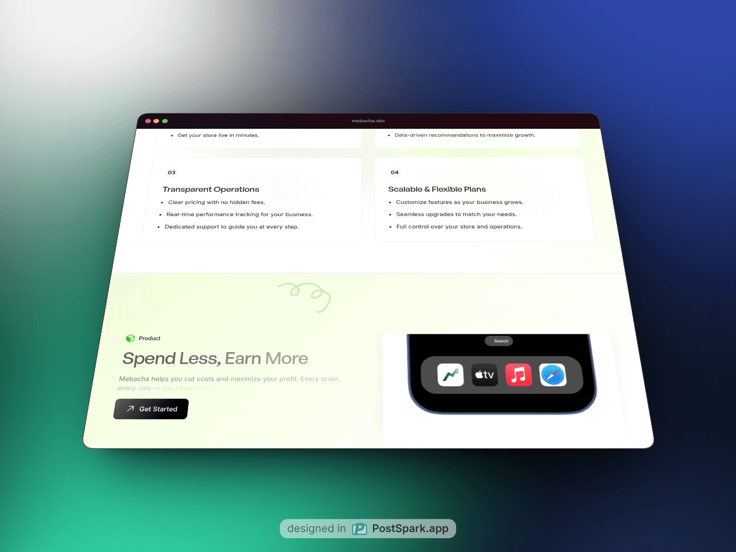 Mebacha Desktop Description 