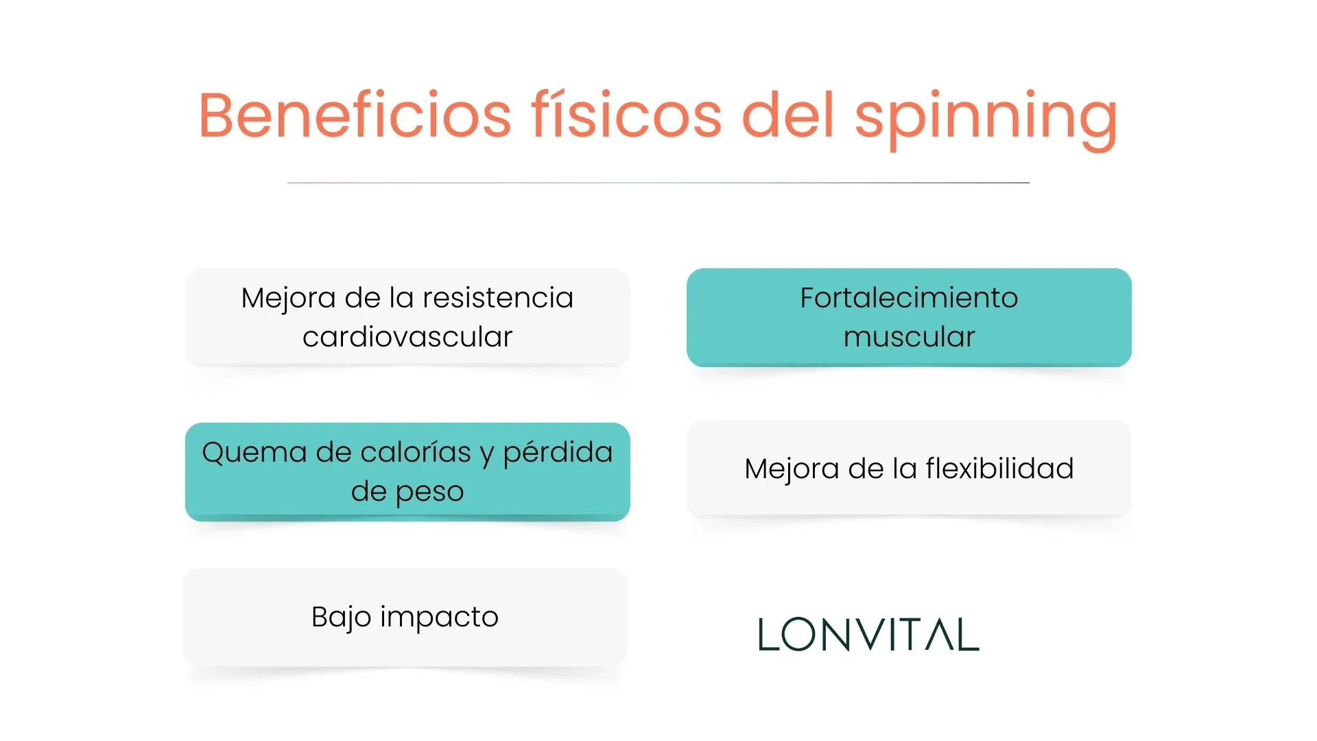 Beneficios físicos del spinning