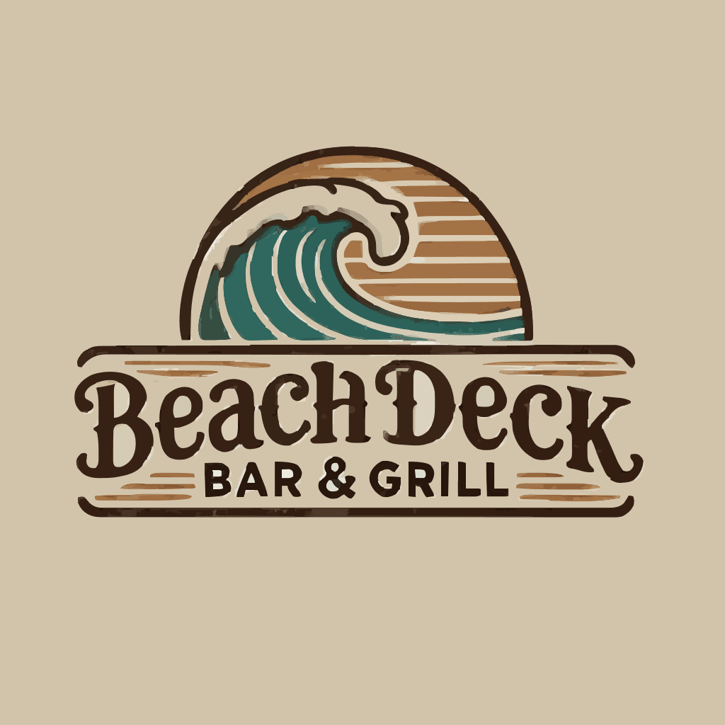 beach deck bar and grill logo