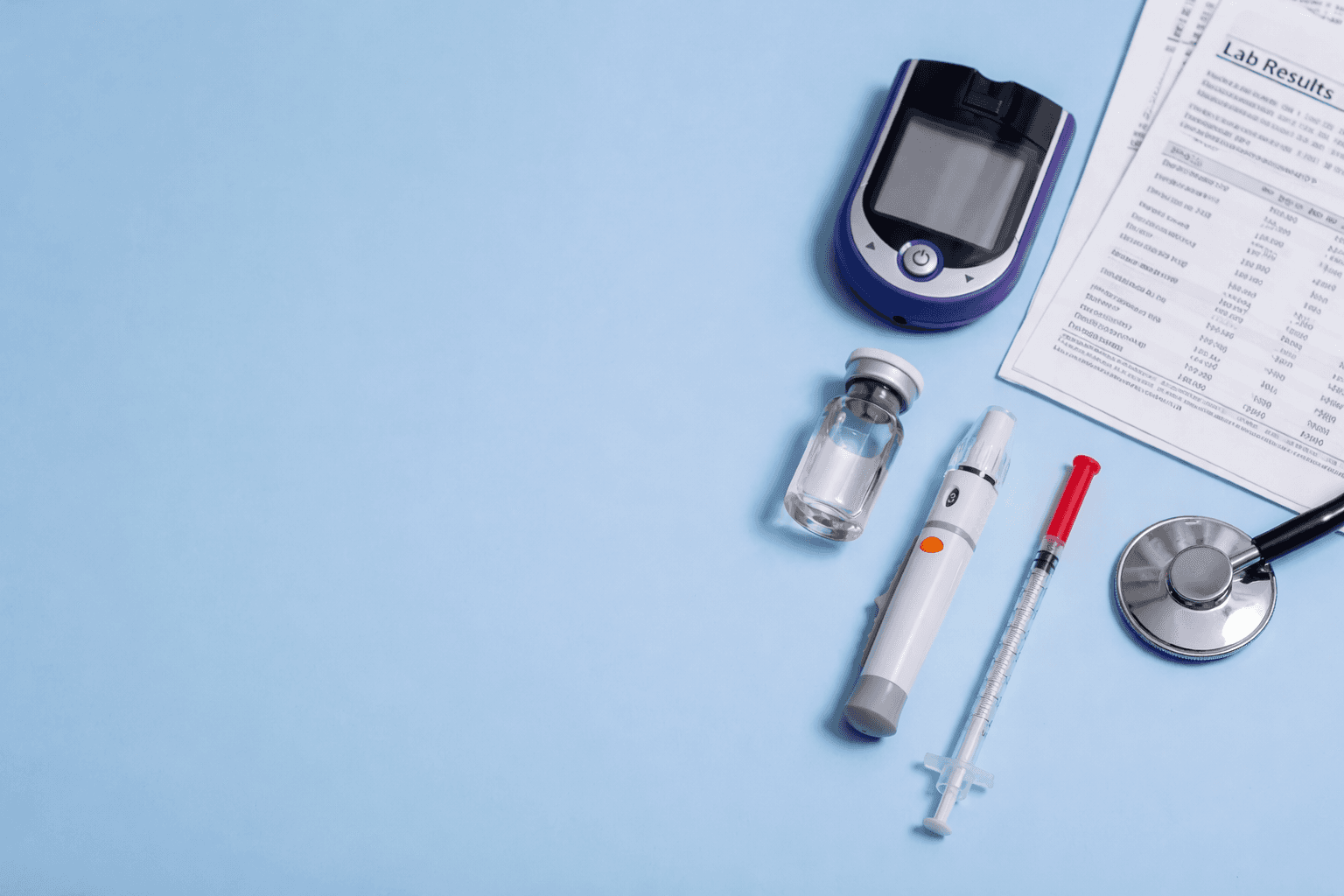 a group of blue chairs