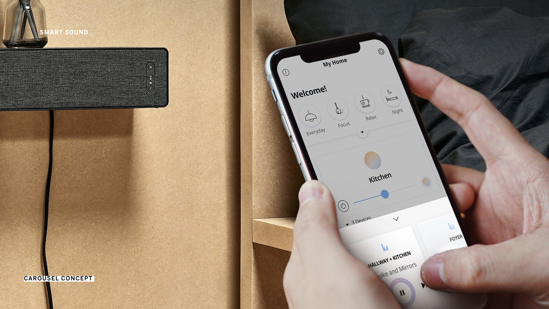 Smart blinds glimpse