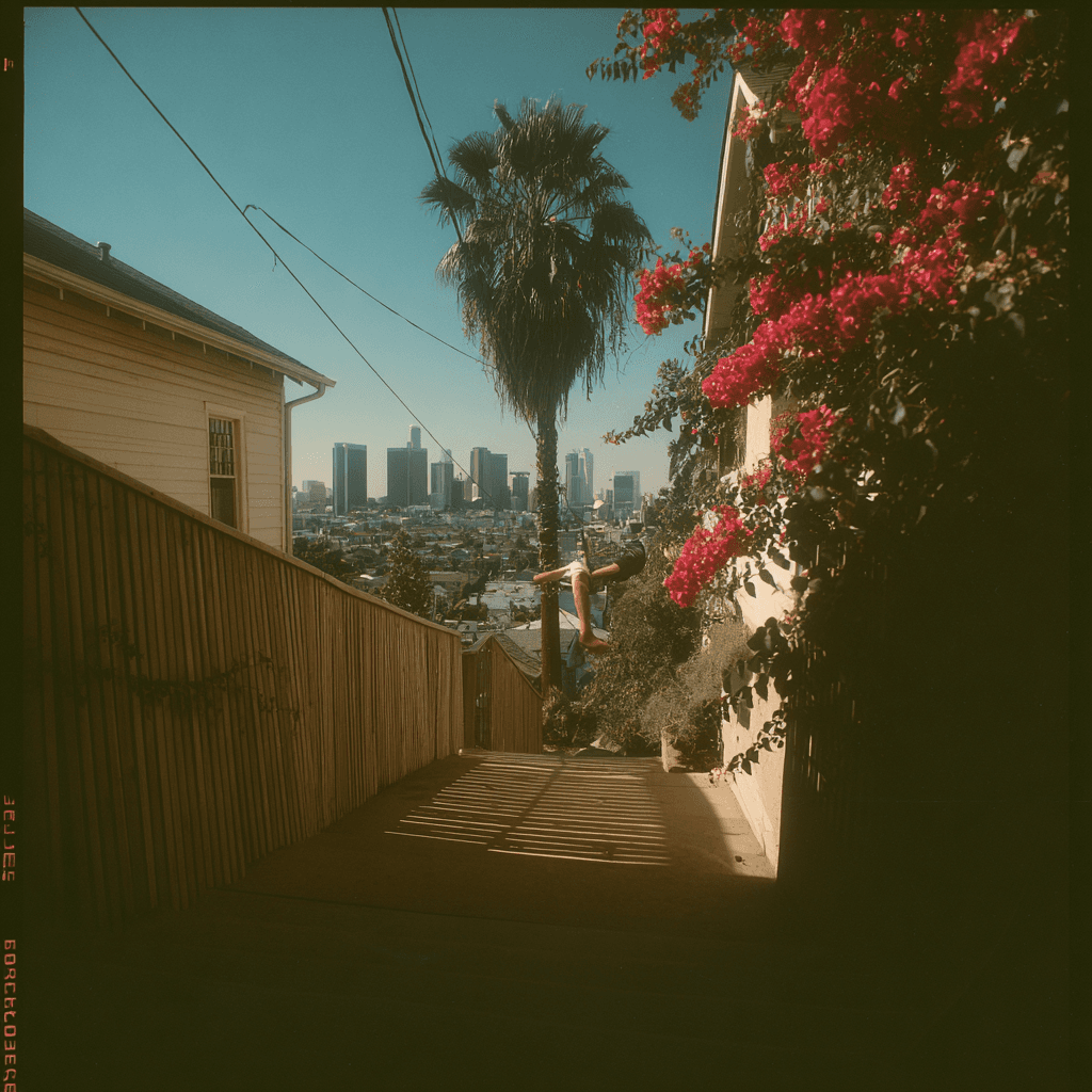 A woman and two young girls laying together