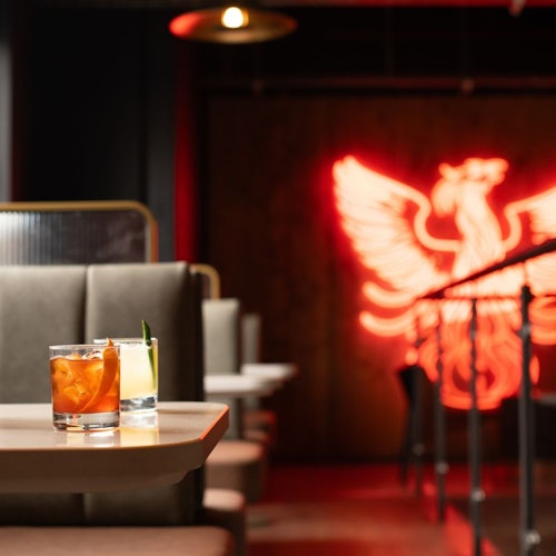 Enjoy a cocktail in the Teeling Whiskey Distillery Bang Bang Bar