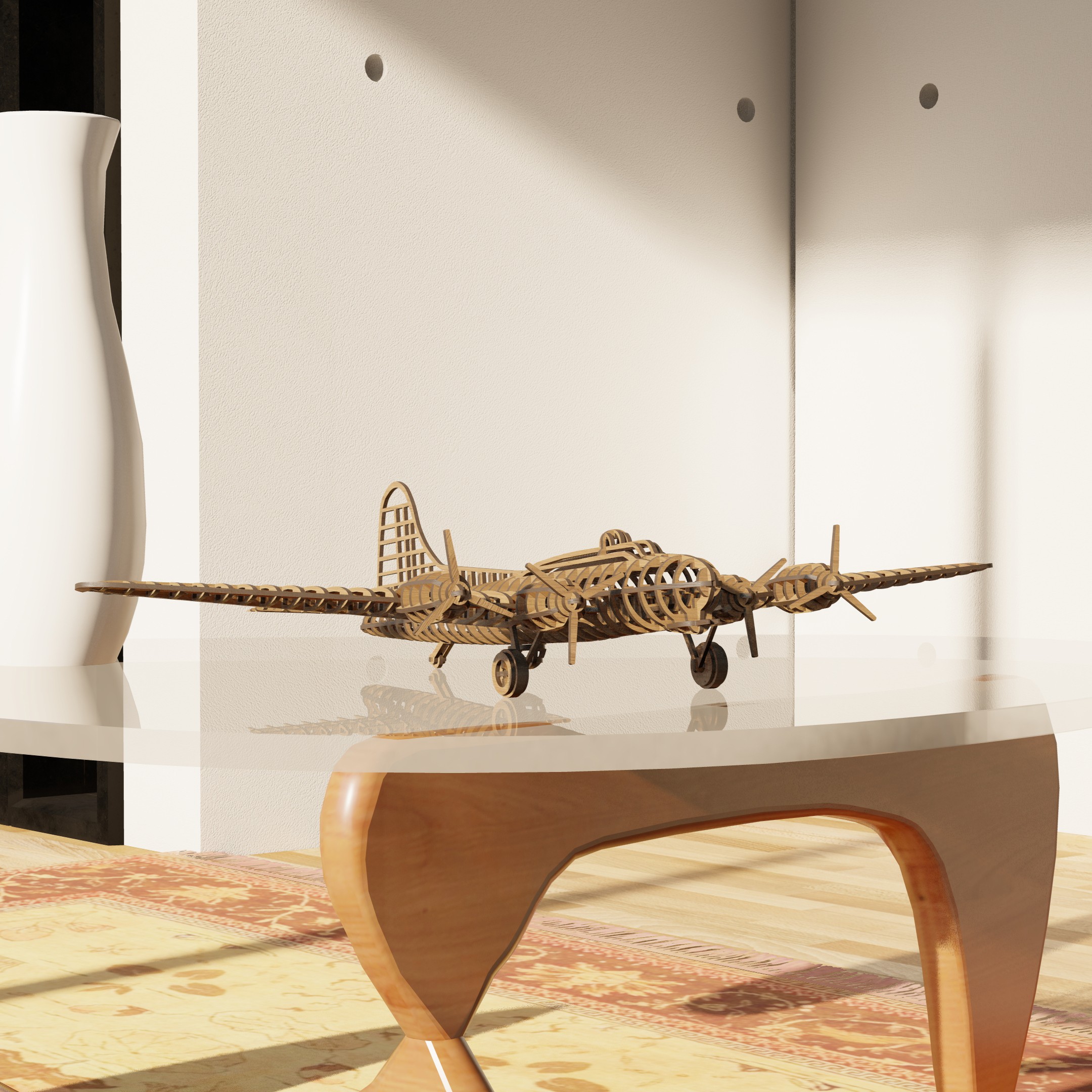 Boeing B-17 Flying Fortress Parametric