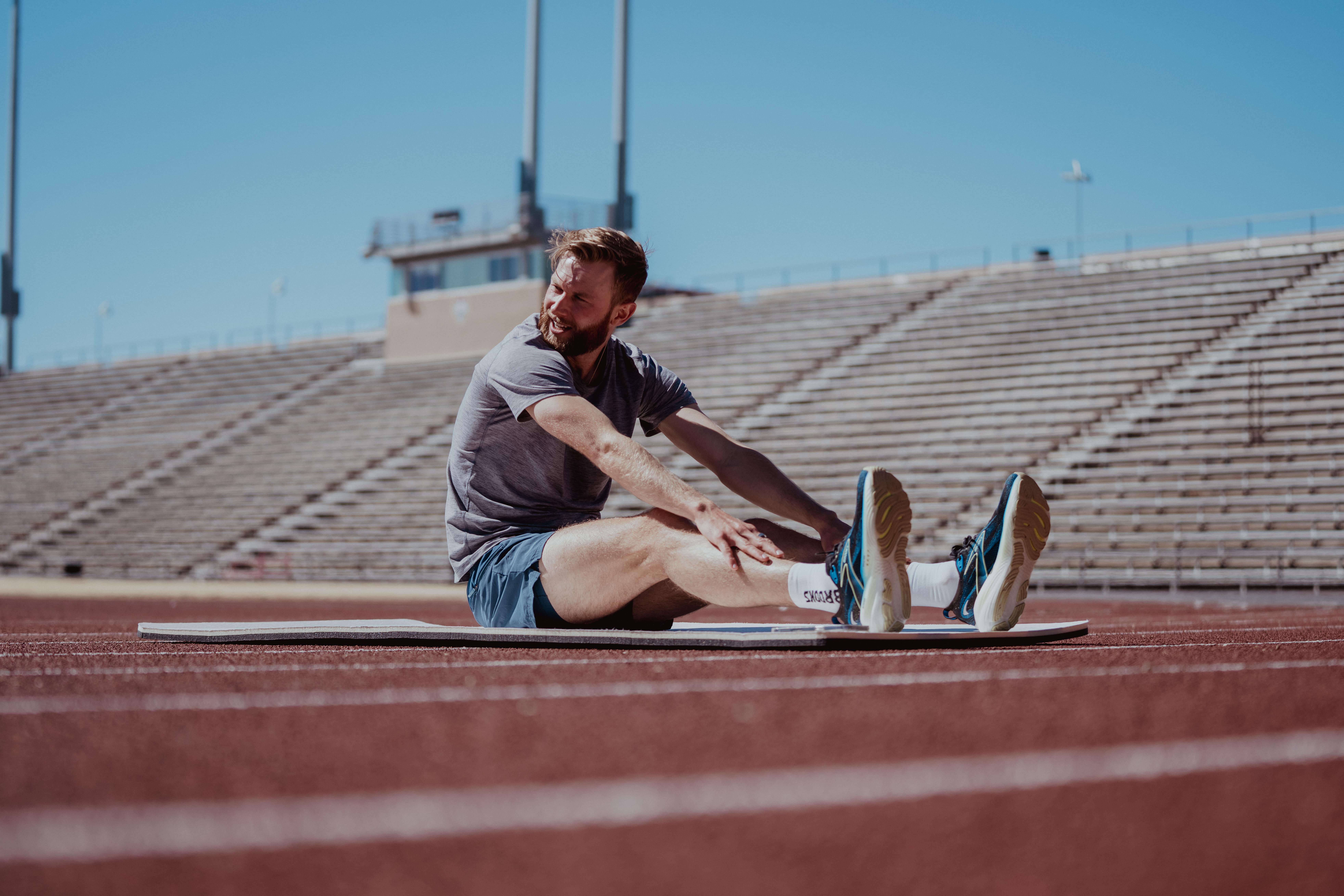 man on tracks - How to Avoid Feeling Sleepy After a Workout