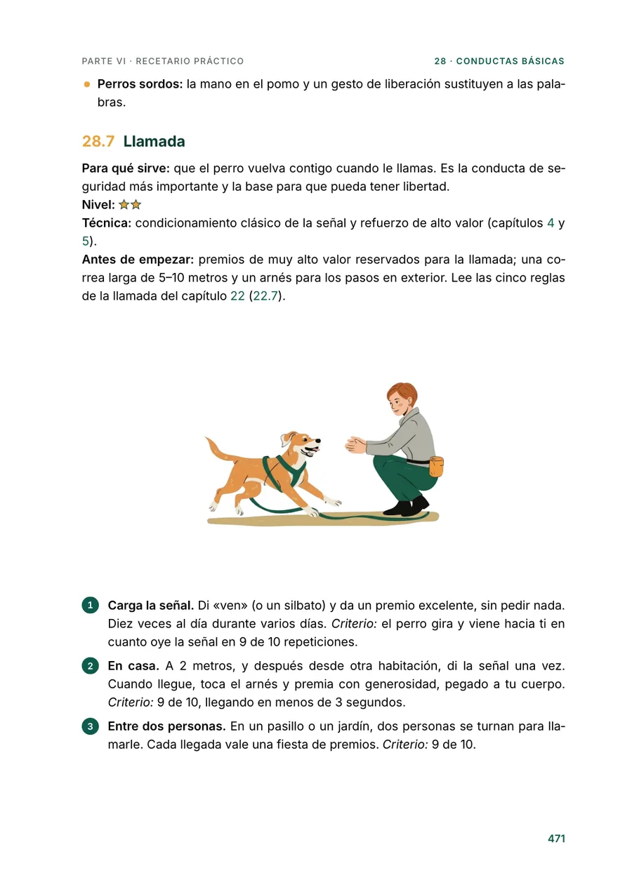Receta 28.7, la llamada