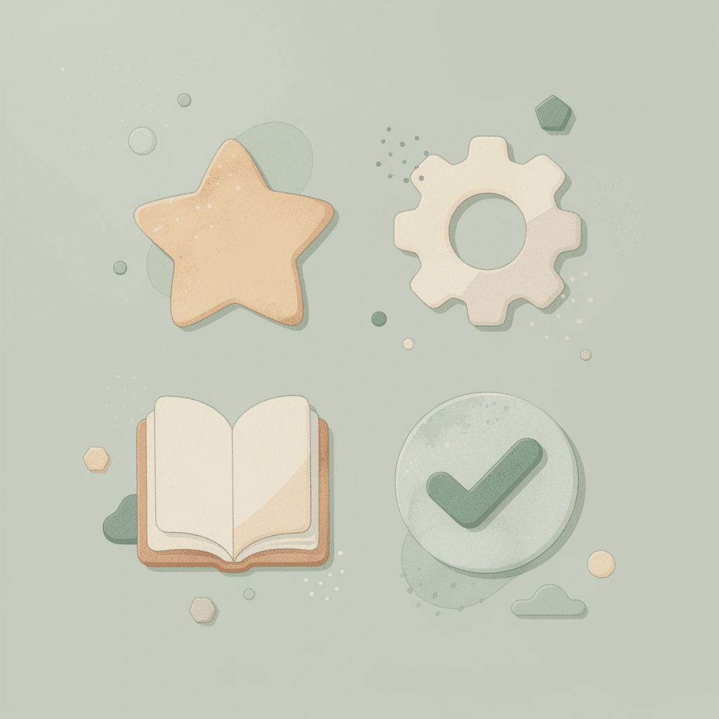 Four icons representing Apify's core constraints: cost, reliability, maintenance, and time