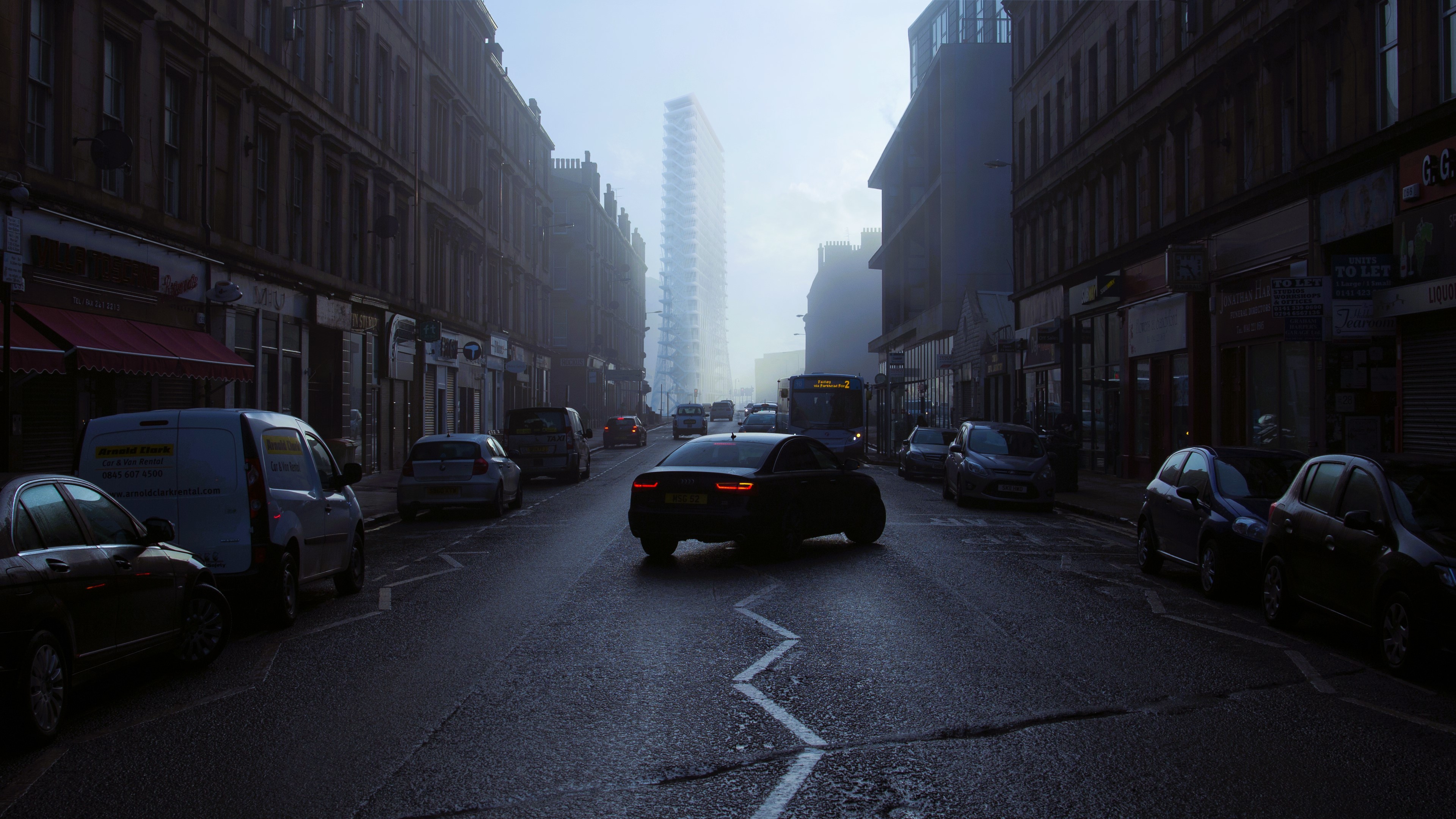 Glasgow the bistphere project tower