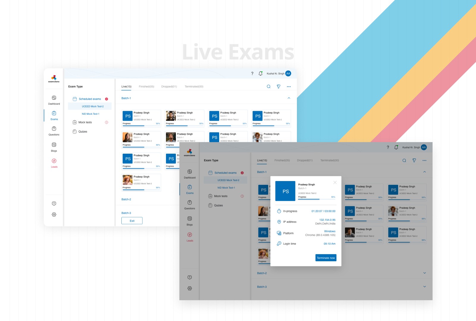 Examclone-Live Exams