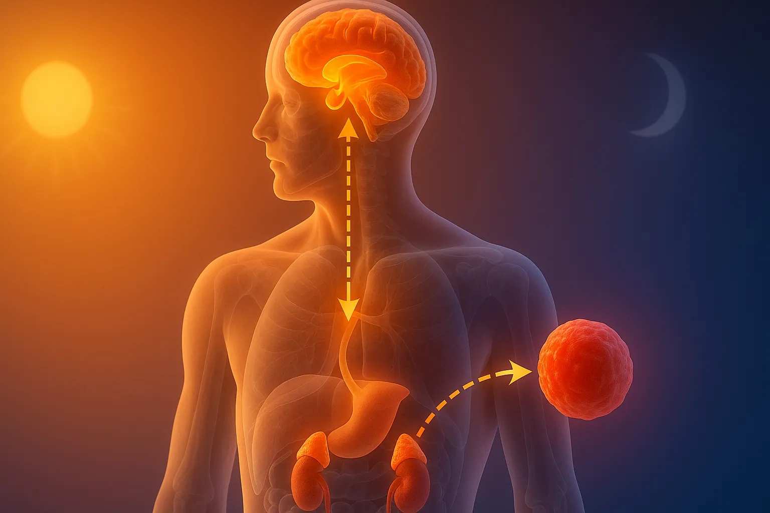 Corticotropin-Releasing Hormone (CRH) illustration