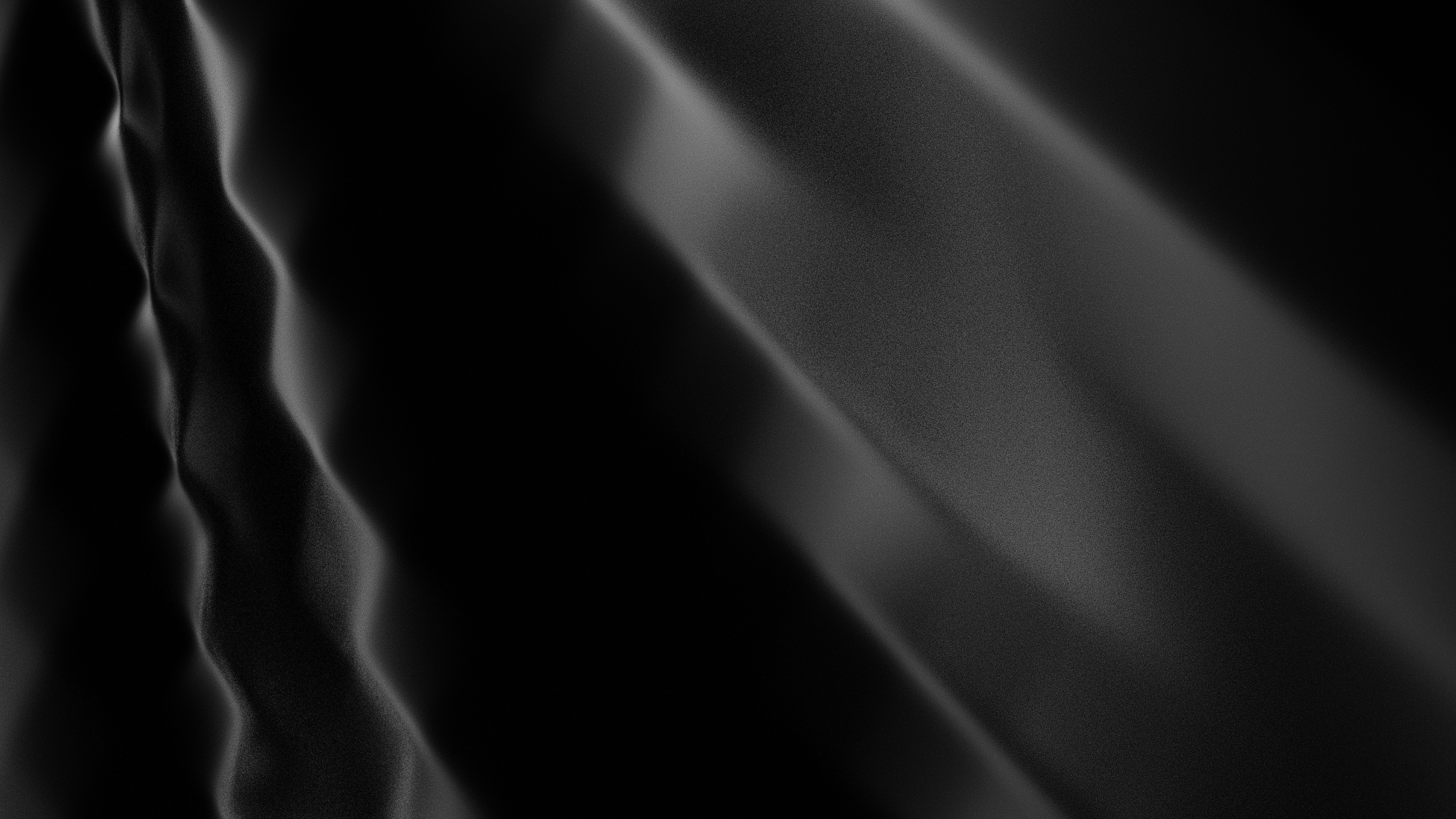 Abstract black and white flowing fabric texture