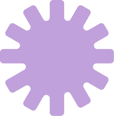 BG Purple Ornament