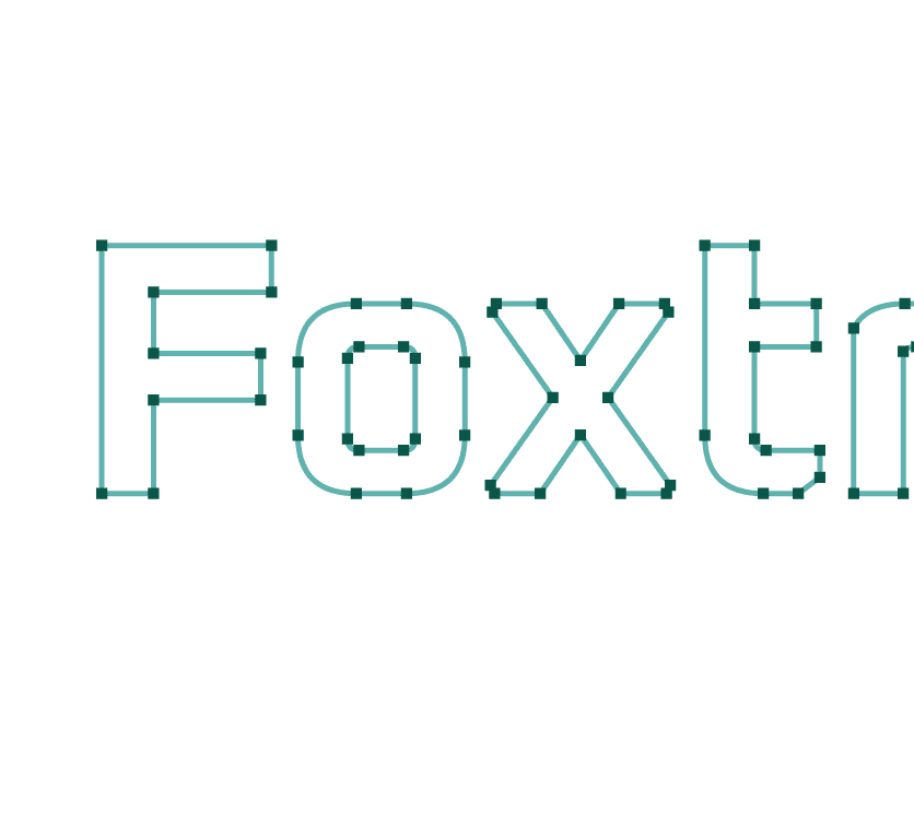 Foxtrust brand identity mockup