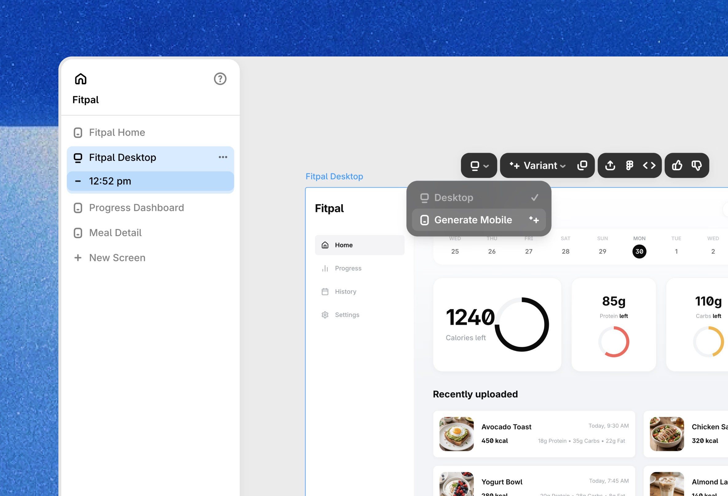 Banani generates contextually relevan images inside the prototypes