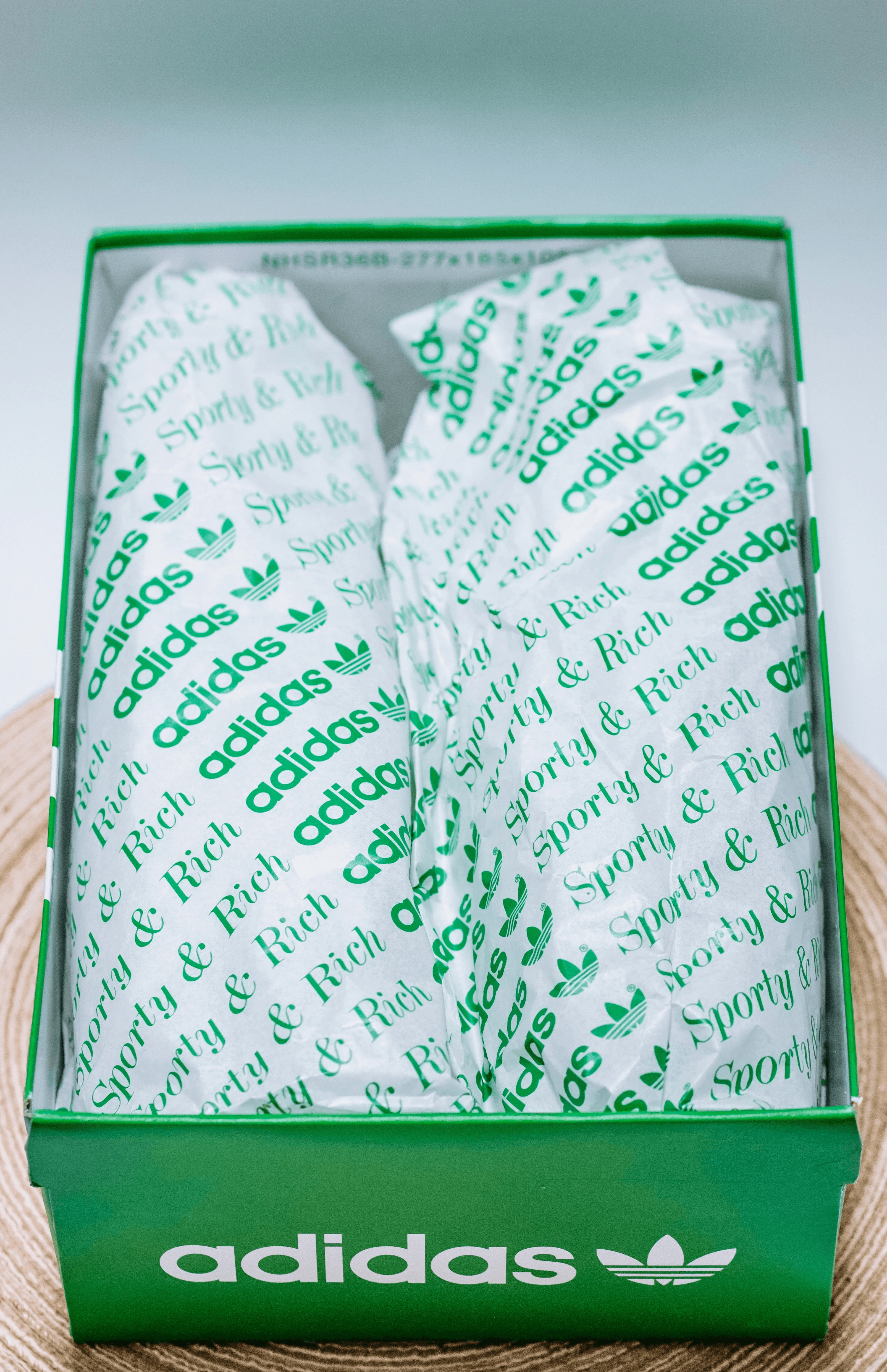 a box of tissues sitting on top of a table