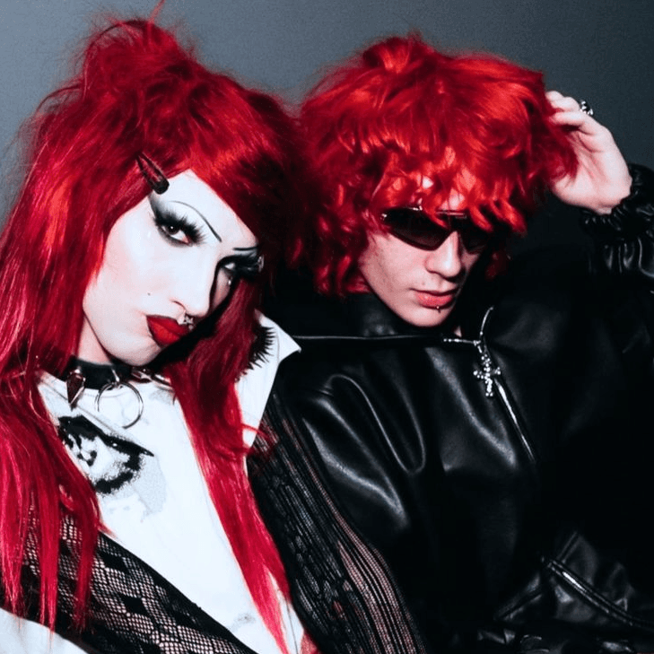 6arelyhuman & Asteria sitting together