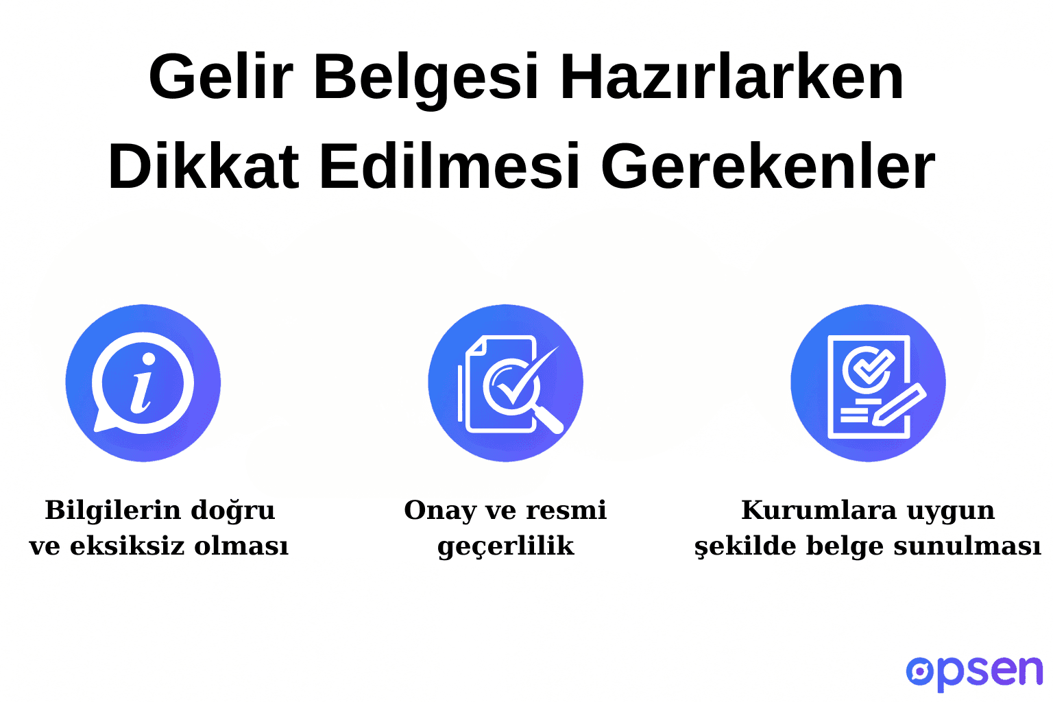 Gelir Belgesi Hazırlarken Dikkat Edilmesi Gerekenler