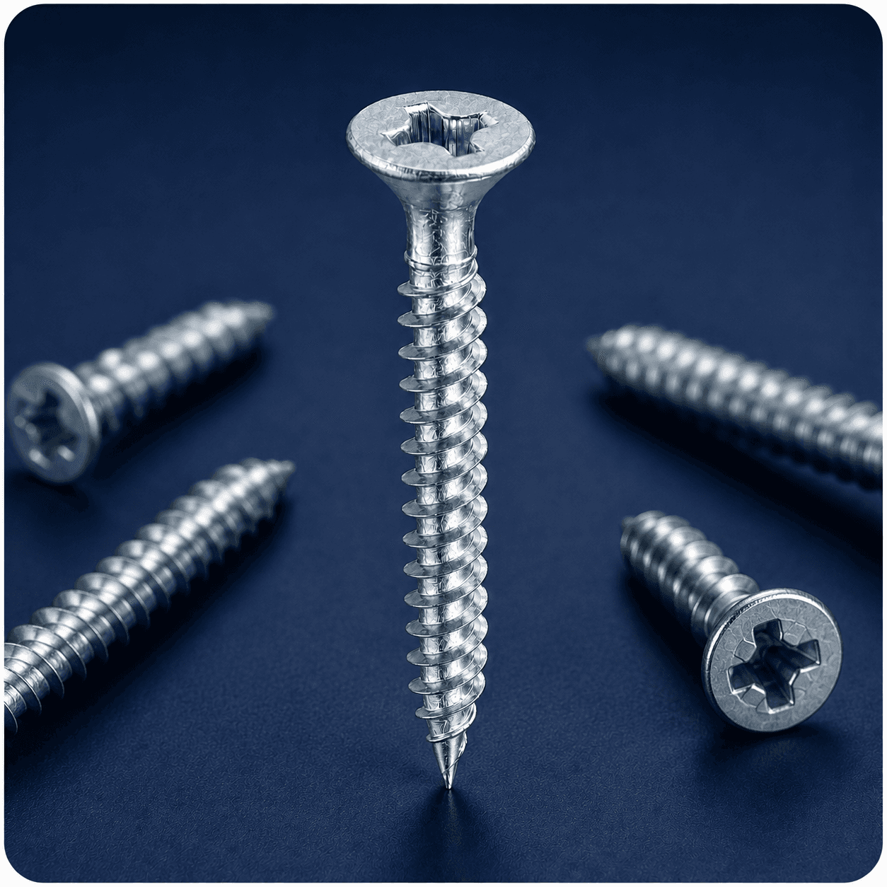 zinc drywall screws