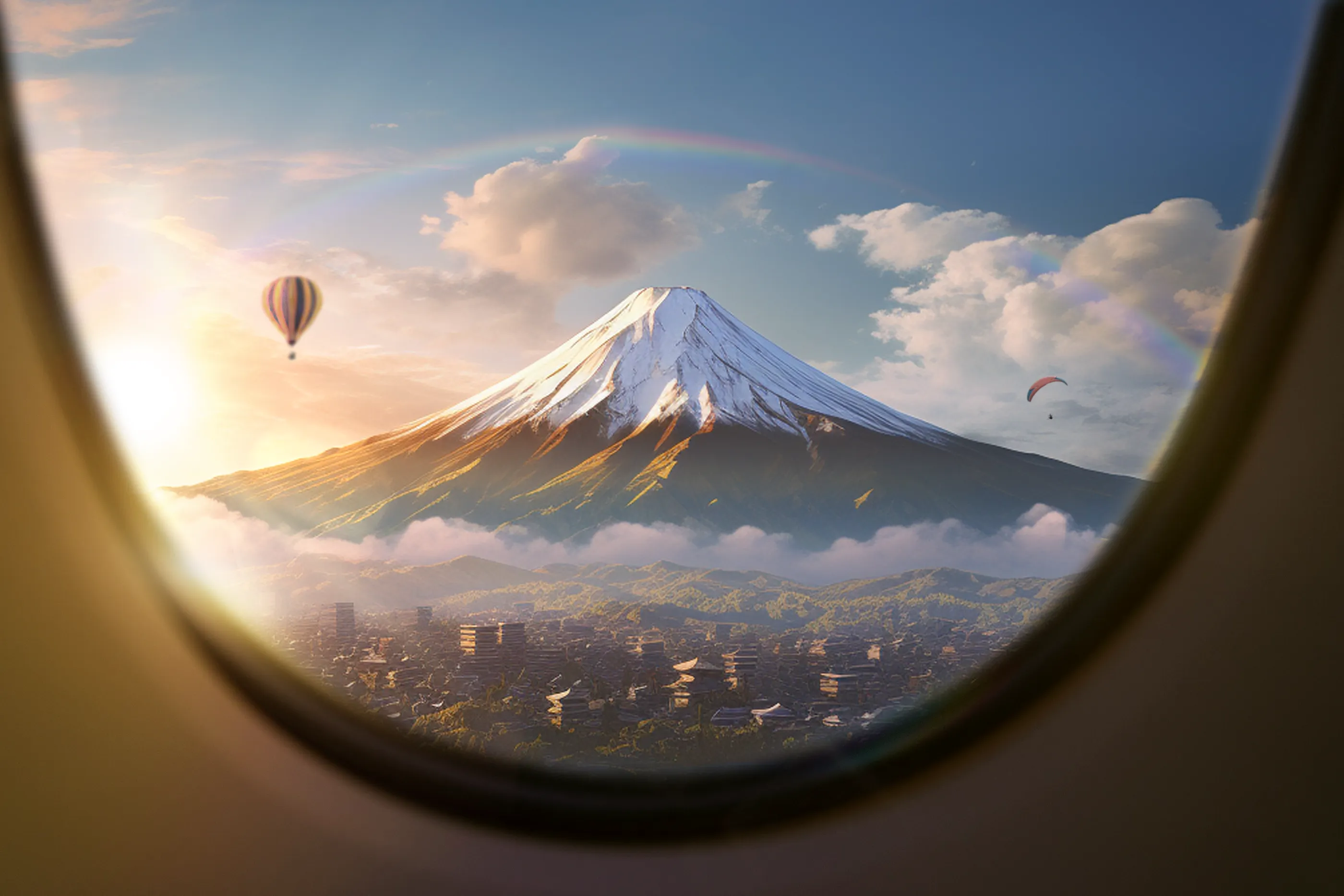 Airplane View
