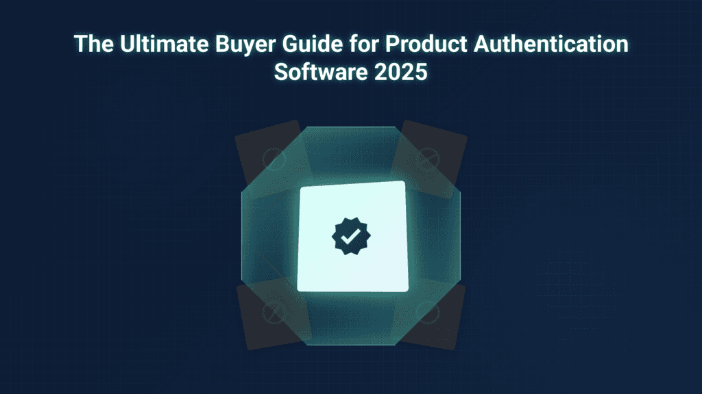 Cover image for the guide on product authentication software
