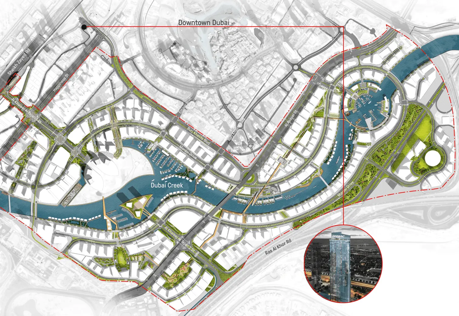 Paramount Tower Hotel And Residences location map