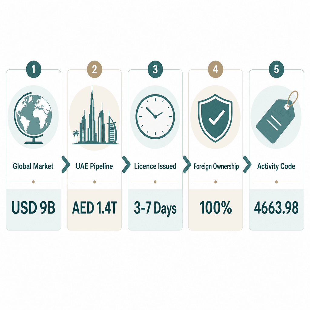 Infographic: Apply for a Fly Ash Trading License in Dubai