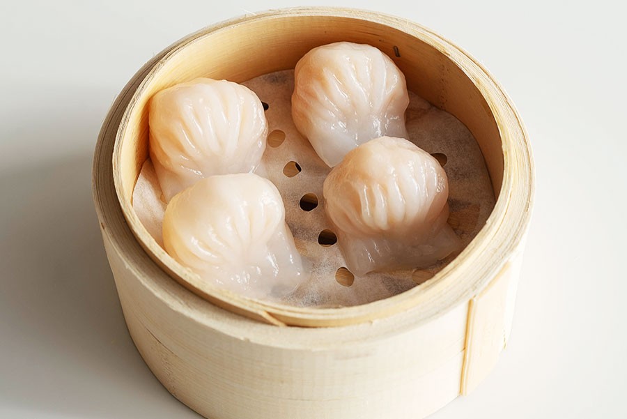 AweSum DimSum's (160 E 23rd St, New York, NY) Steamed Har Gow (Shrimp)