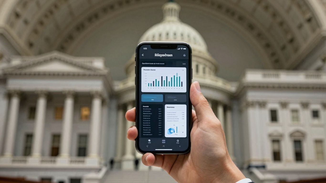 Digital ads and government building for political campaign costs.