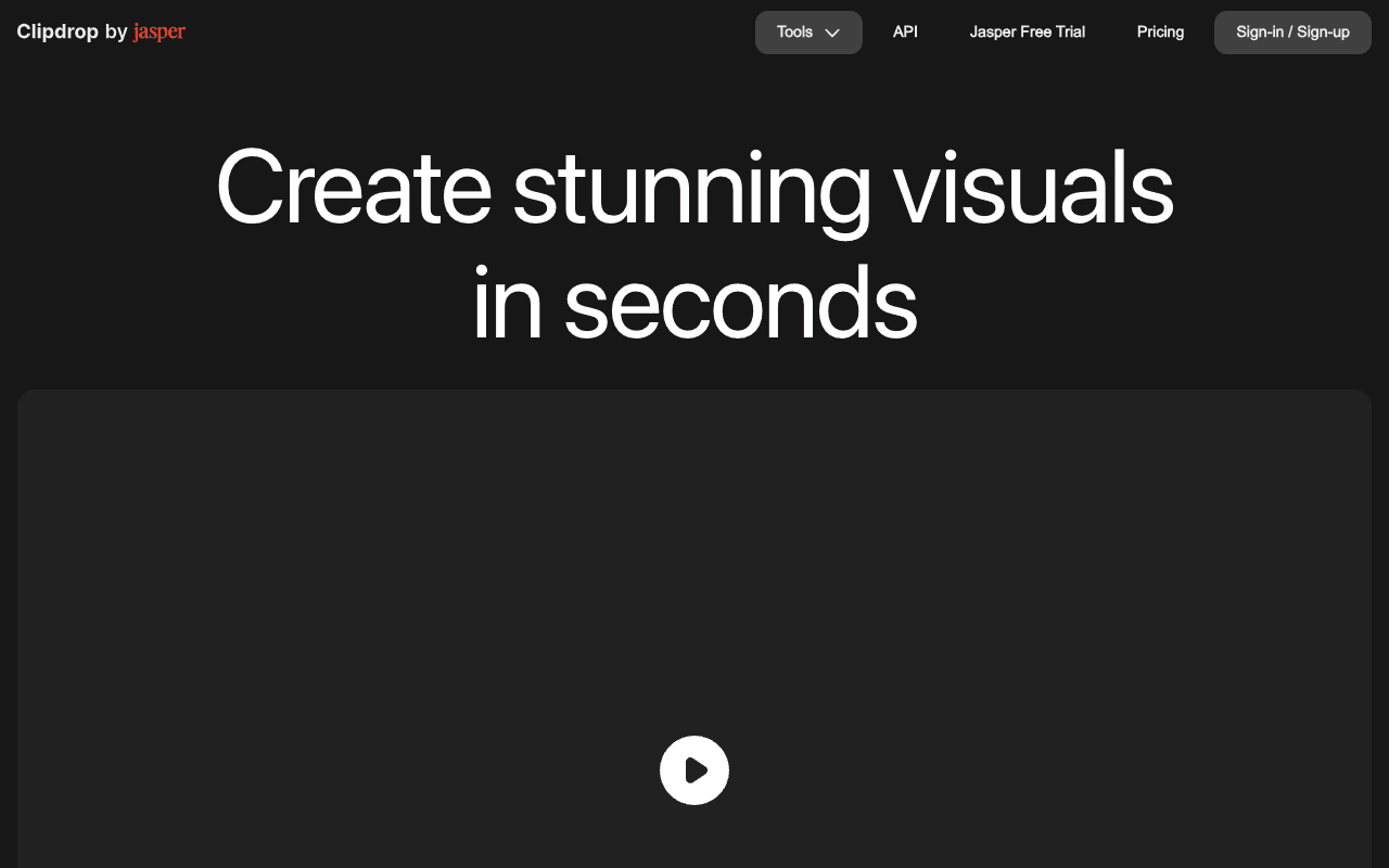Clipdrop екранна снимка