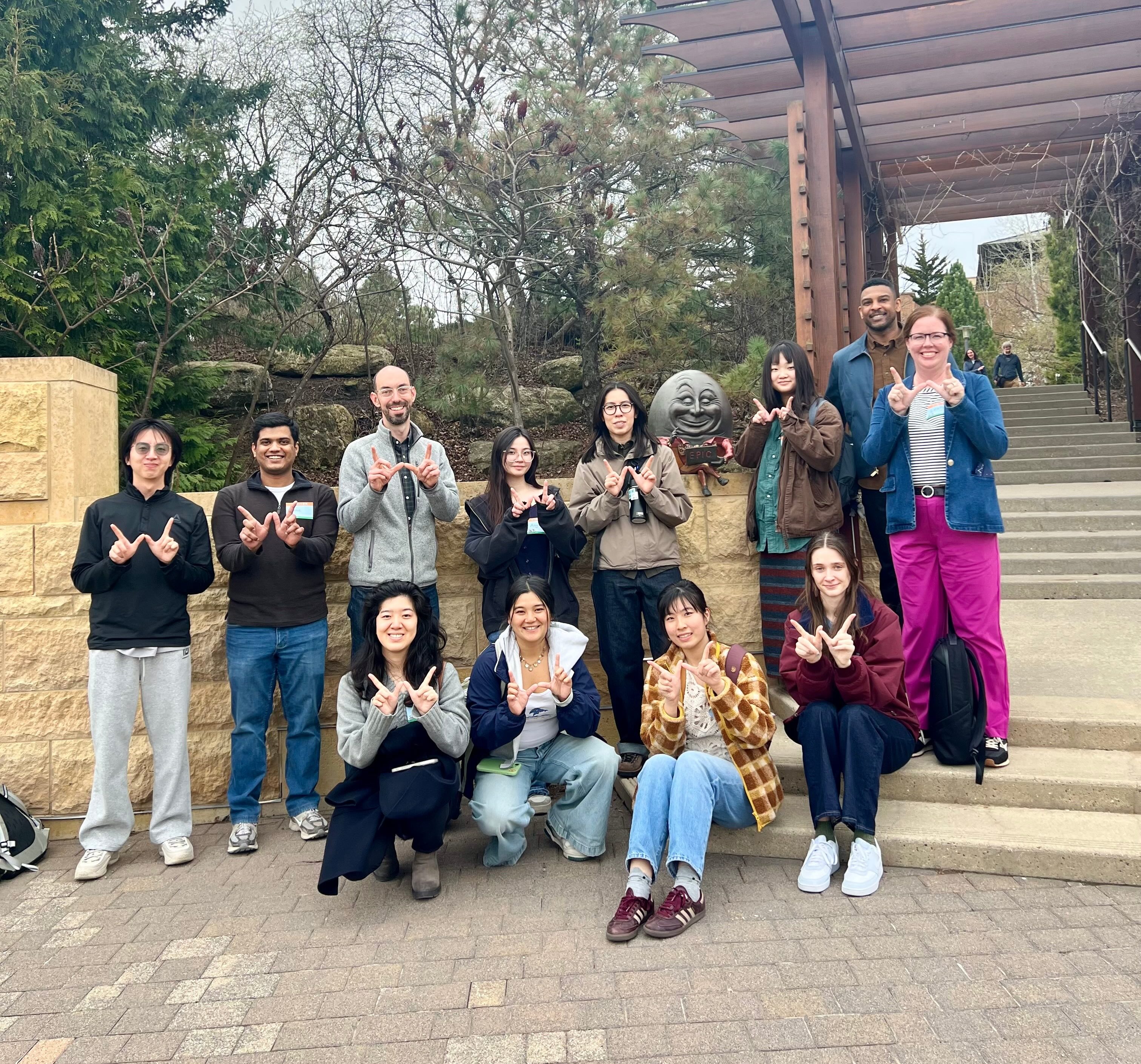 UX Club members at Epic Campus