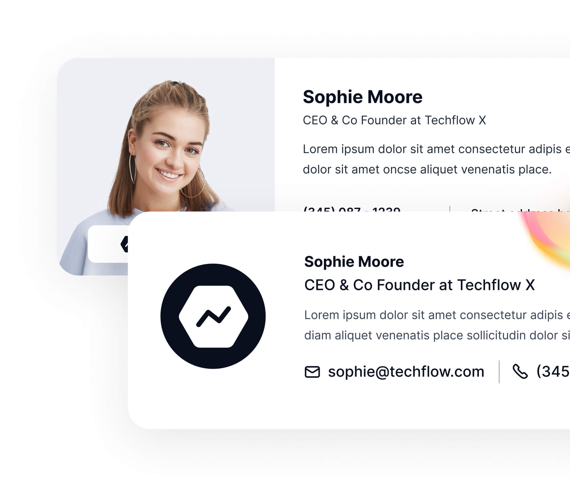 Invstor X - Email Signature - Investment Firm Framer Template