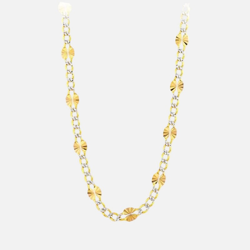 Assos Pırlanta 14 Ayar Altın Şık Tasarım Zincir Kolye