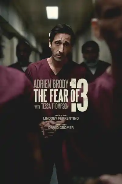 Official poster for The Fear of 13 on Broadway at the James Earl Jones Theatre, New York