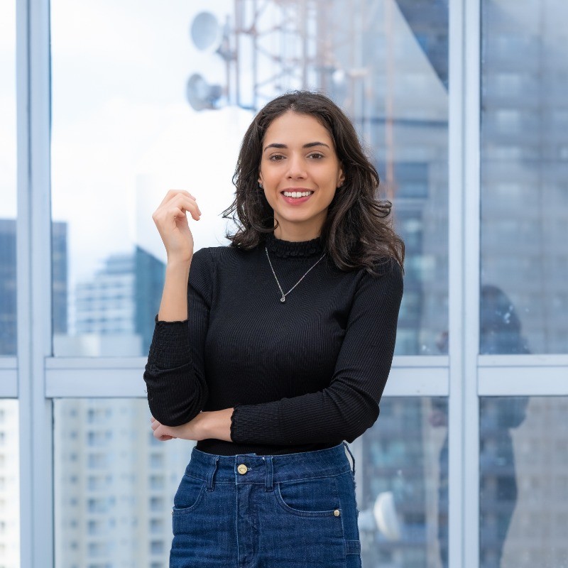 foto de perfil de uma mulher