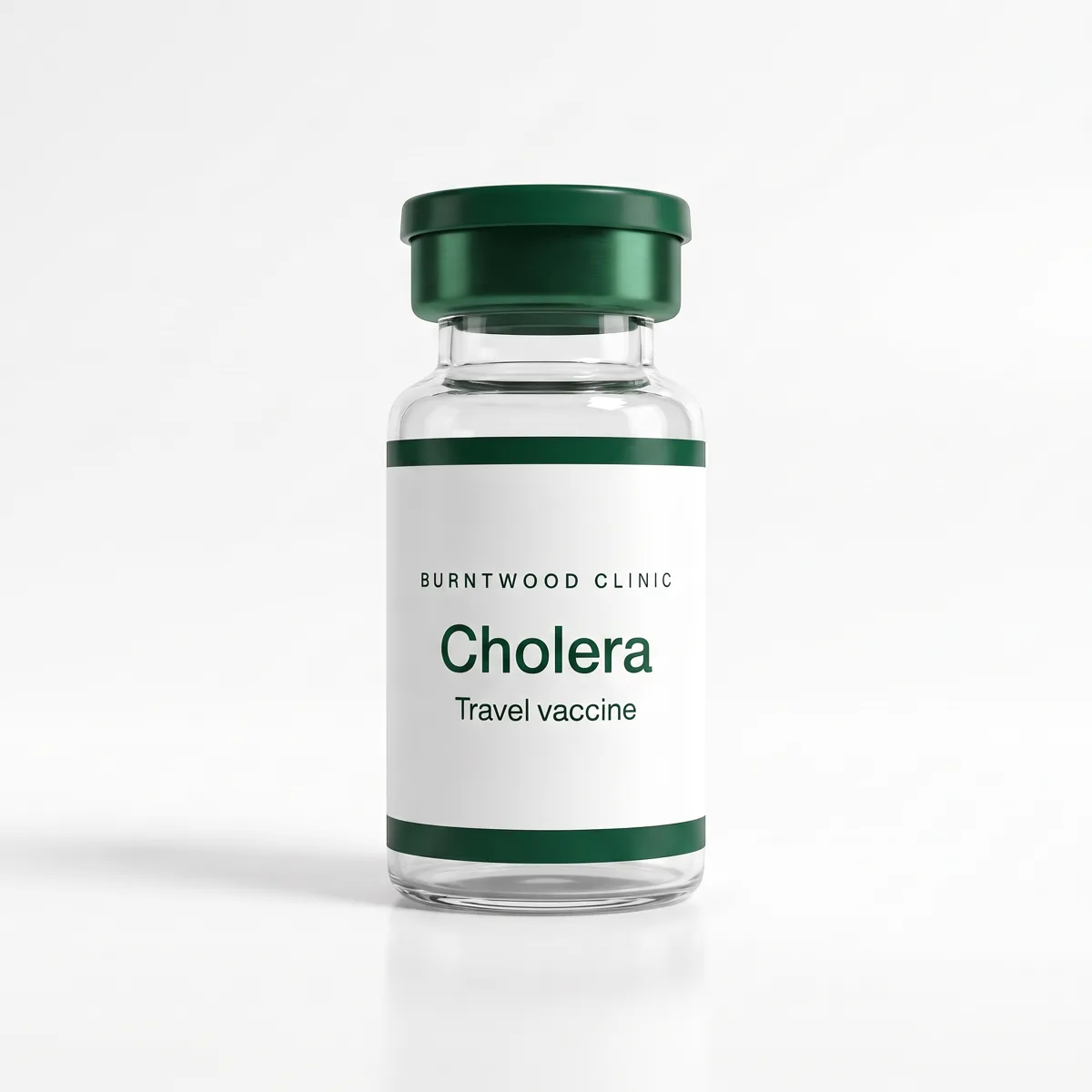 Cholera vaccine vial