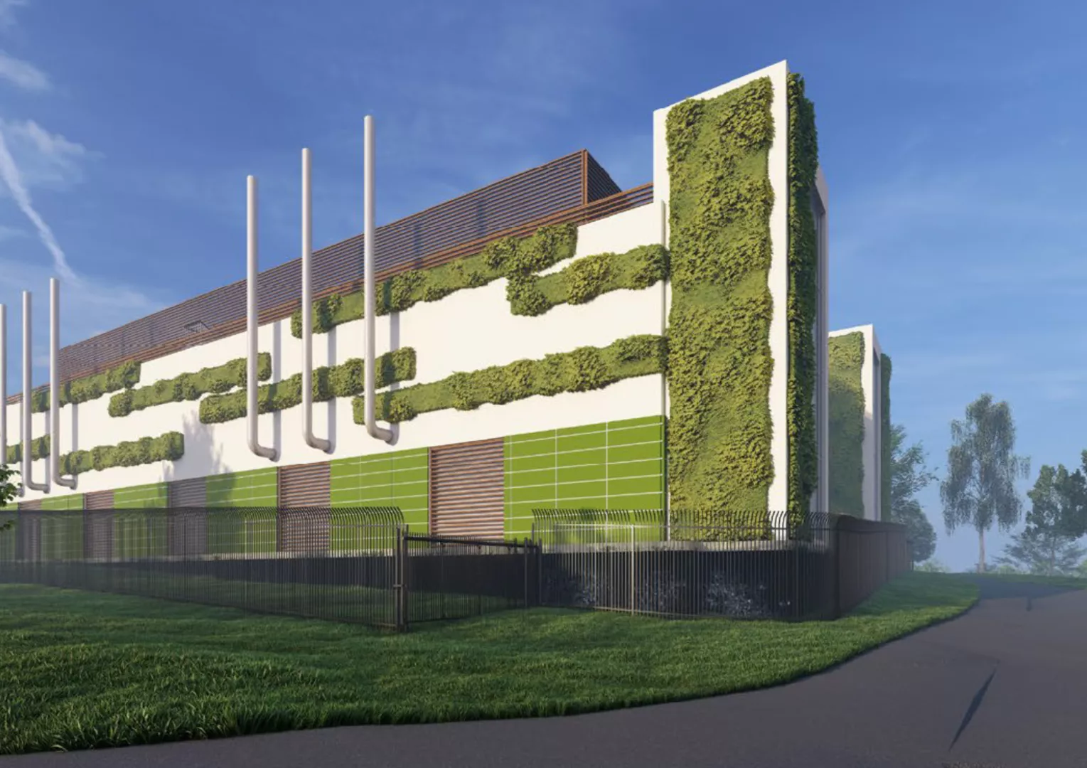 Visual representation of Margam Data Centre