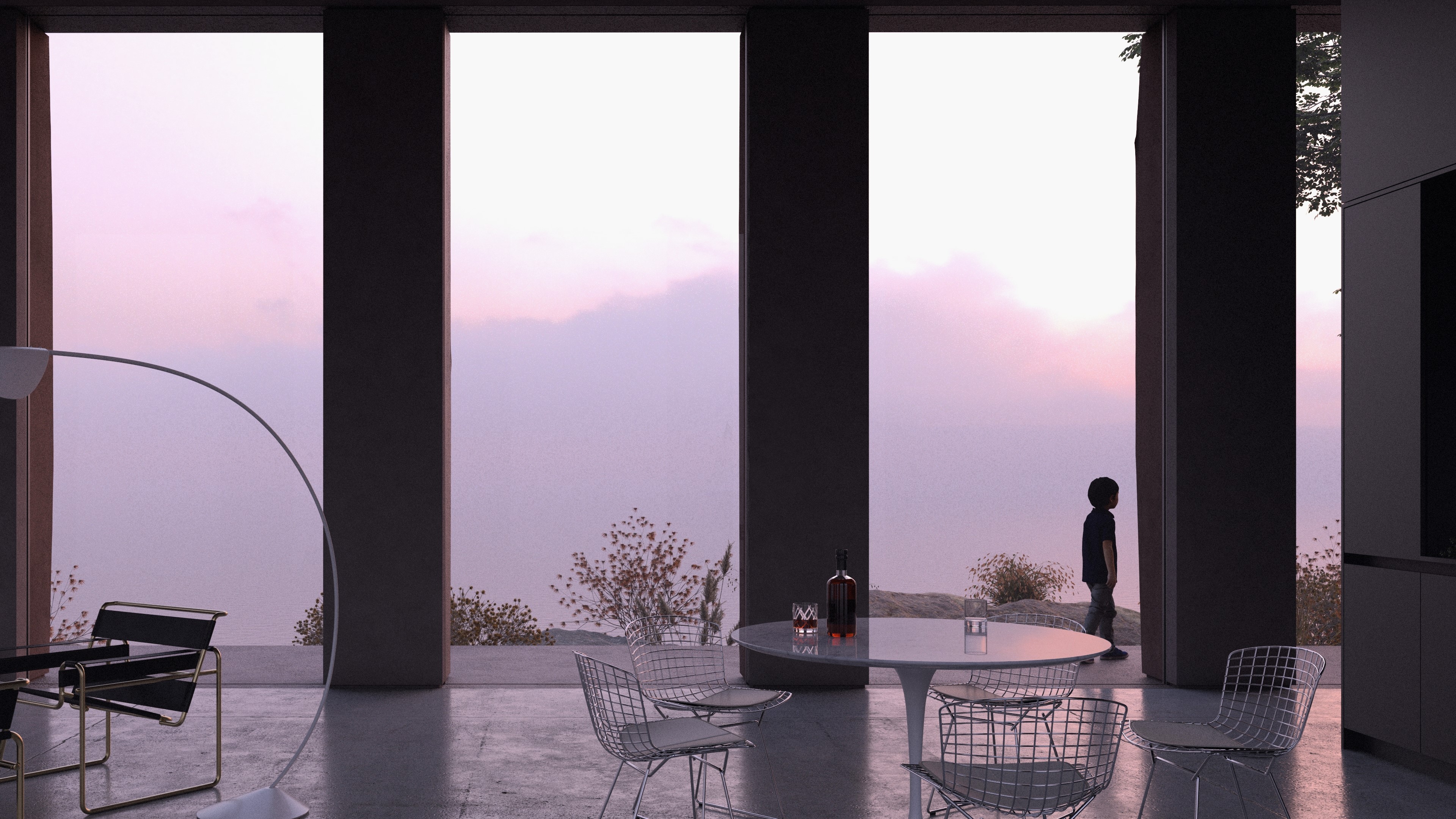 Villa Théoule salon